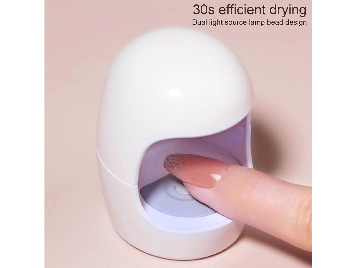Mini Lâmpada De Fototerapia Para Unhas, Lâmpada De Gel Uv Em Formato De Ovo, Mini Luz Uv Usb Para Unhas Ly Ebike