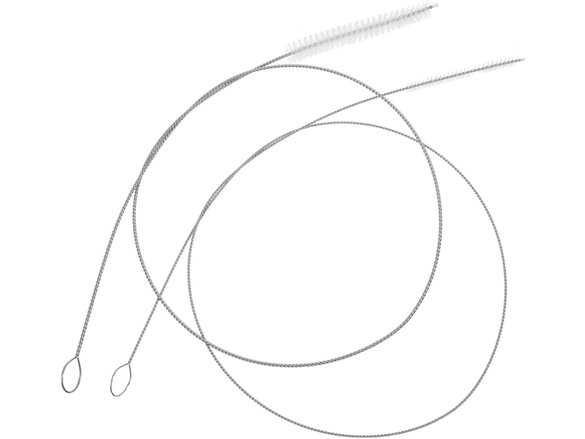 Conjunto De 2 Escovas Multifuncionais Para Limpeza Tubulações, Ideais Para Aquários E Residências Possuem Cerdas De