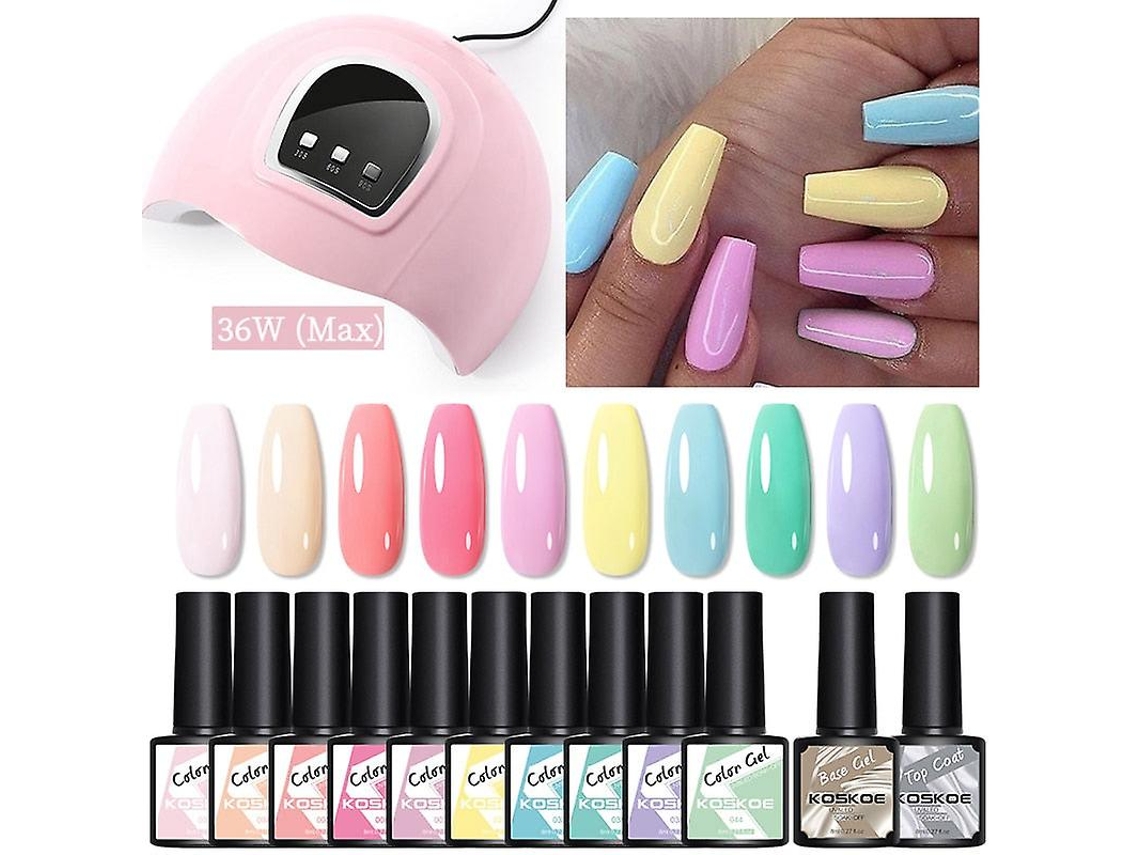 Conjunto De Manicure E Secador De Unhas Com Lâmpada Led Ly Ebike
