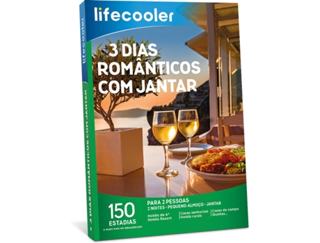 Pack  3 Dias Românticos com Jantar