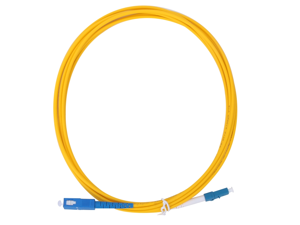Laxiscreed Cabo De Fibra Óptica Lc/upc Para Sc/upc, 3m, 2 Peças