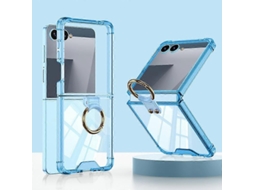 Capa De Celular Gkk Com Airbag E Anel Para Samsung Galaxy Z Flip7 5g