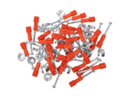 Conector Para Móveis Em Ferro E Plástico, Conjunto Com 30 Peças Cilíndricas