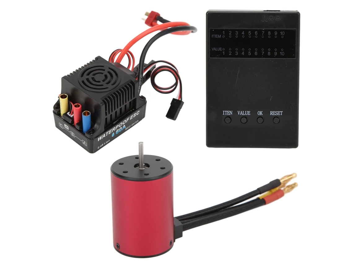 Controlador De Velocidade Eletrônico (esc) S3650 2300kv Para Motor