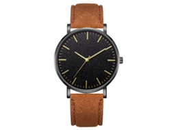 Reloj De Aleación Simple Y Moderno Dial Redondo Reloj De Cuarzo Para Mujer Y Hombre