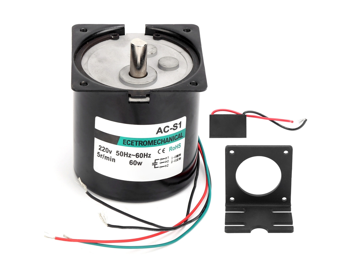 Motor Síncrono Ca 60w 110rpm S/MARCA