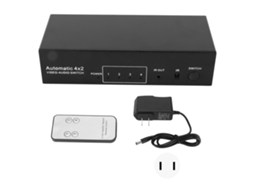 Selector de Som Rca LAXISCREED 4x4 2 Saídas