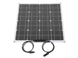 Kit De Painel Solar Monocristalino Externo De 50 W E 18 V, Painel Solar Flexível Olysi Shop