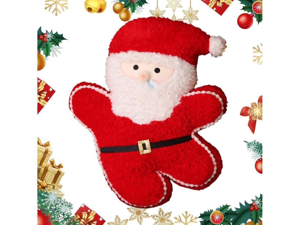 Boneco De Pelúcia Natalino Para Decoração.