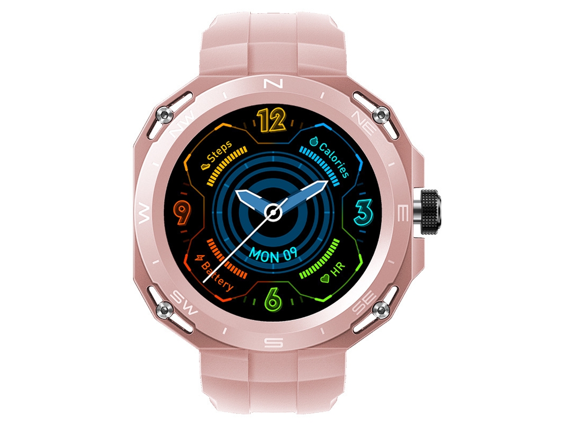 Smartwatch, Tela HD 1,35, Vários Modos Esportivos, Rosa Bestvite