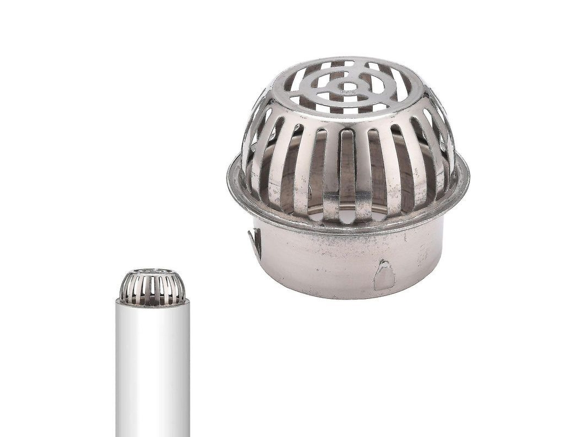Protetor De Canalizações De Folhas Em Aço Inoxidável 304 Para Drenagens E Pipes De 50mm A 110mm