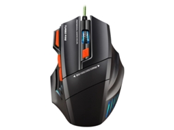 Rato Gaming JLTRUM X7S Rgb 3500Dpi Rojo