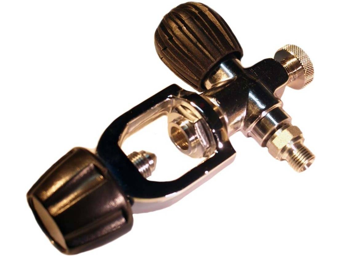 Torneira Para Garrafas de Mergulho METALSUB Filling Valve Int Male 1/4´´ Bsp
