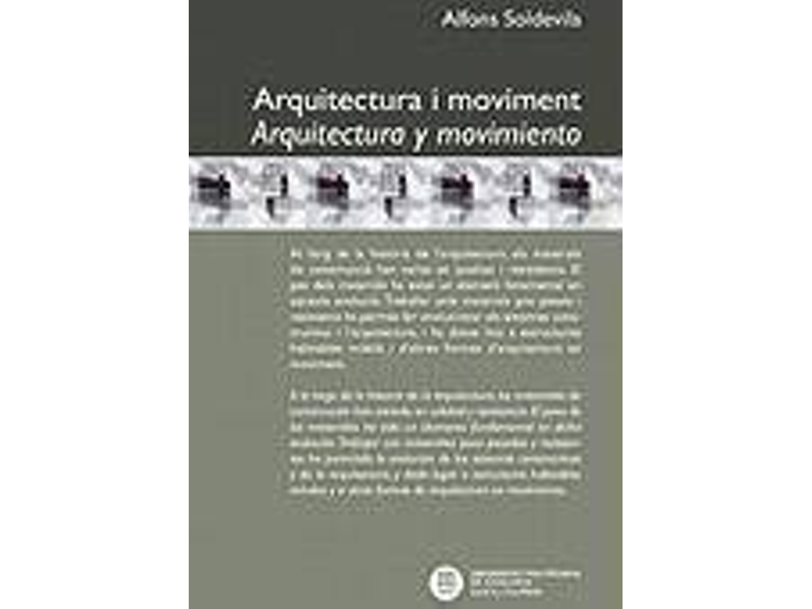 Livro Arquitectura I Moviment de Alfons Soldevila Barbosa (Espanhol)