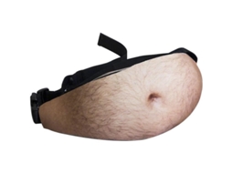 Bolsa de Cintura Falsa Dad Bag, Unissex, Halloween, Navidad, Divertida S/MARCA