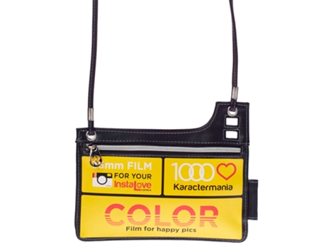 Mala Tiracolo OH MY POP! Film Action Horizontal Unissexo (Amarelo)