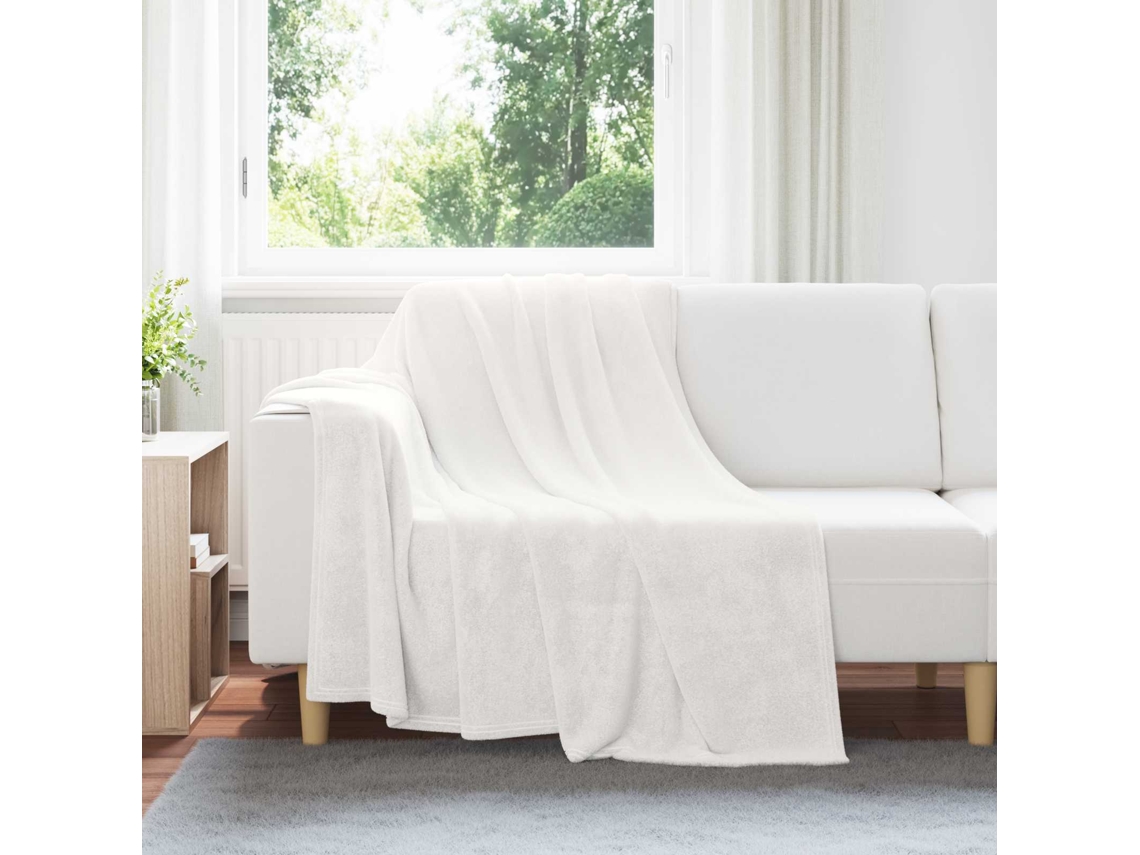 Vidaxl Cobertores De Sofá 6 Unid. Branco 150 X 200 Cm 4.68 Kg Lã