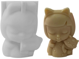Vaso 3d Para Adolescentes, Molde De Silicone Para Velas, Aromaterapia, Para Fazer Sabonetes, Ferramenta