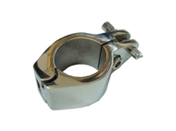 Braçadeira de Garfo Tubo de Aço Inoxidável Dourado 22 Mmoem Marine