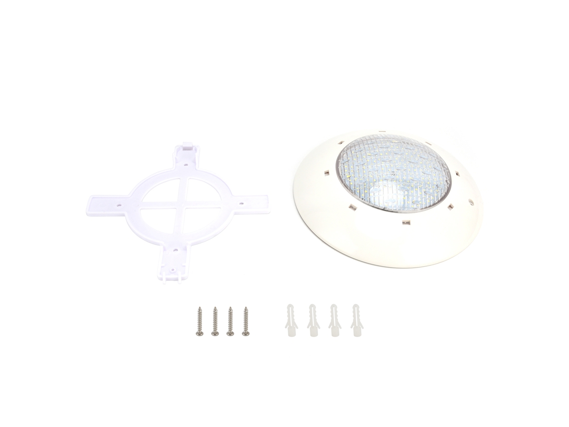 Lâmpada subaquática para piscina IP68 35W 3500lm SMD2835 LED AC12V branca plástica S/MARCA