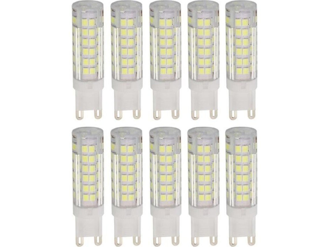 Lâmpada Led, Base G9, 5w, 40w, Branco Frio, Para Uso Residencial, Comercial Ou Substituição De Fontes Convencionais