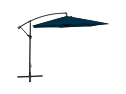Vidaxl Guarda-sol De Jardim Cantilever 3 M Azul