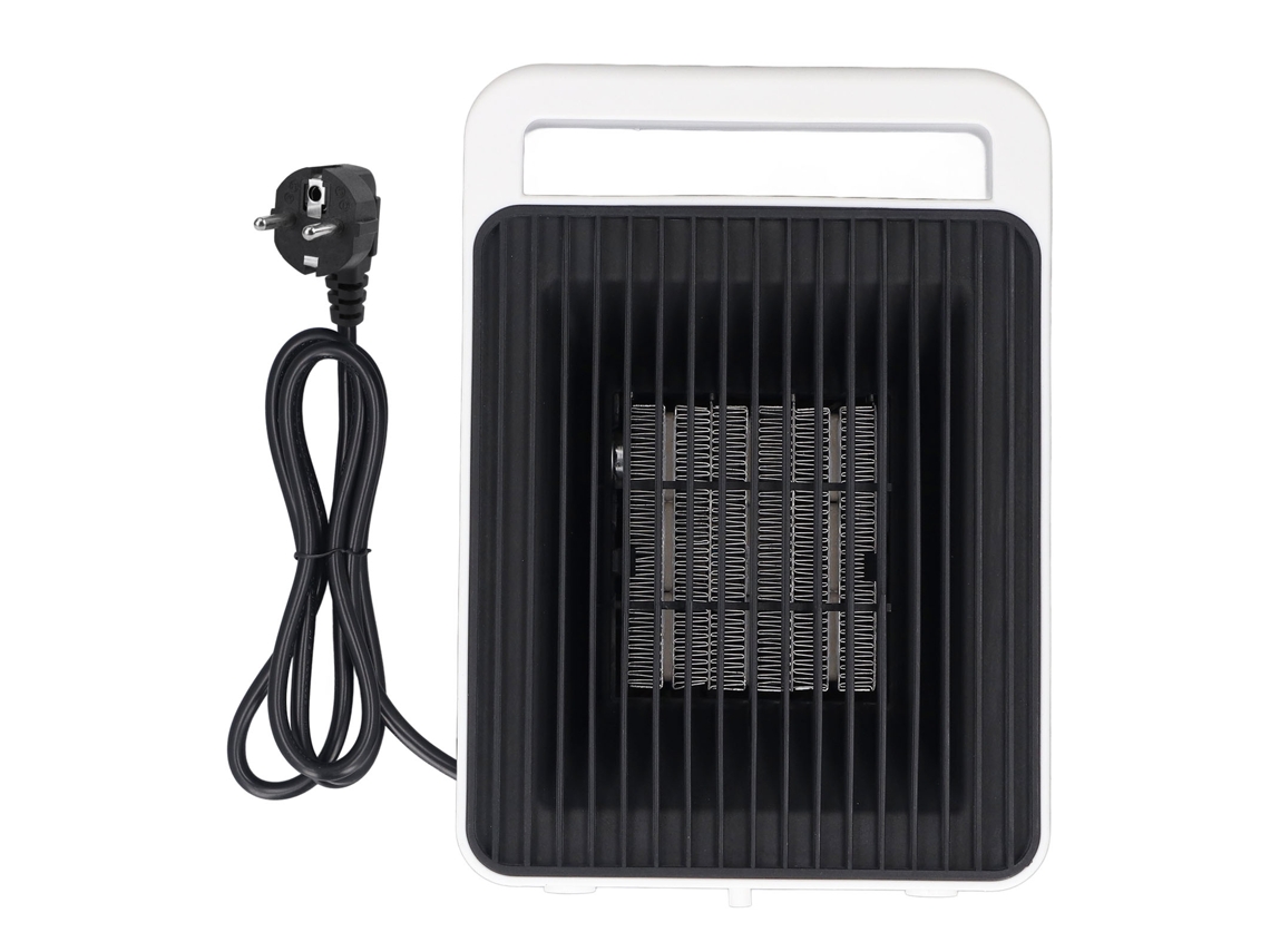 Aquecedor Elétrico Portátil Compacto de Mesa 220v Branco | S/MARCA