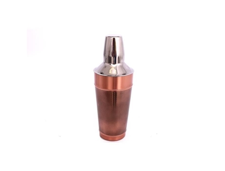 Coqueteleira em aço inoxidável martelado - 0,95 L - Cor cobre