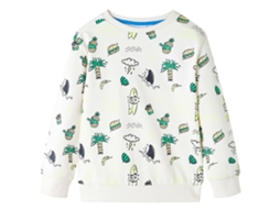 Sweatshirt Para Criança Cor Cru Suave 116