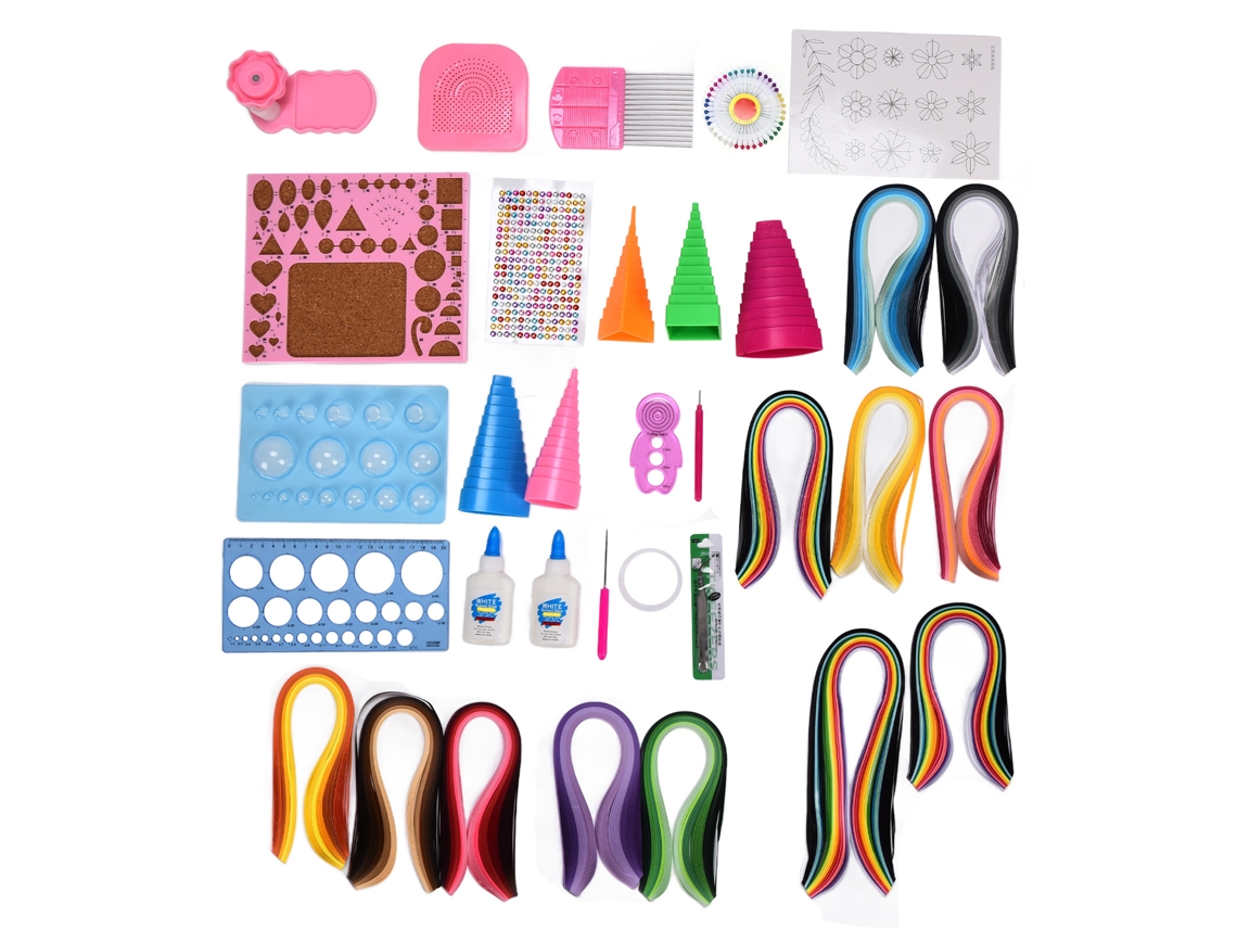Kit De Quilling Completo Com Pinça Para Papel Quilado Para Iniciantes, Artesanato Manual Diy, Presente Criativo