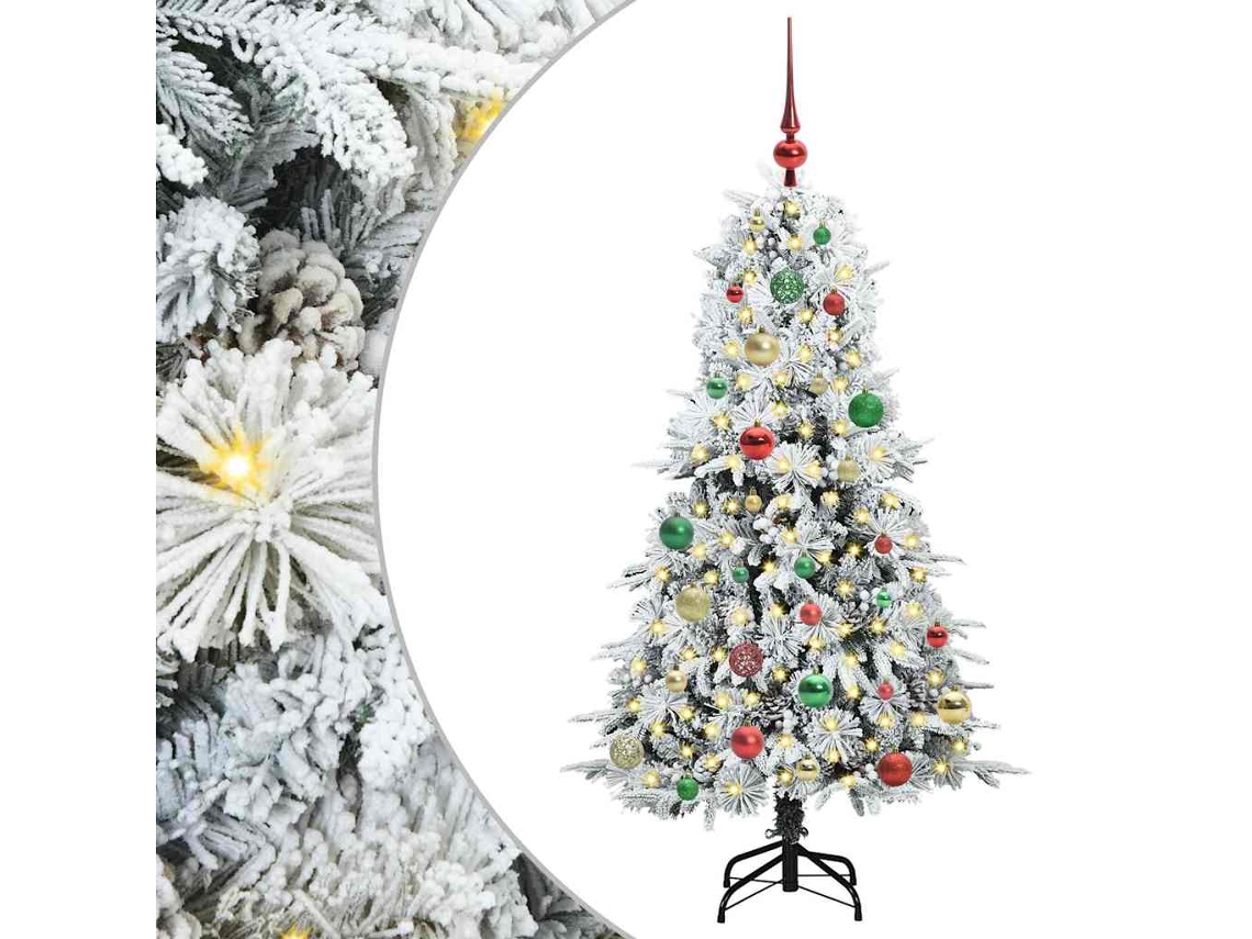 Decoração De Natal Vidaxl Verde Plástico (150 Cm)