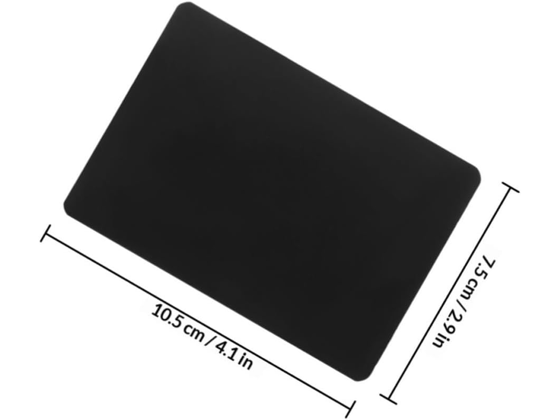 Bestonzon Conjunto De 8-placas Giz Reutilizáveis Para Buffets E Eventos, Versáteis, Em Abs, Com Design Elegante E
