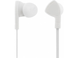 Auriculares com Fio STREETZ Hl-W103 (In Ear - Microfone - Branco)