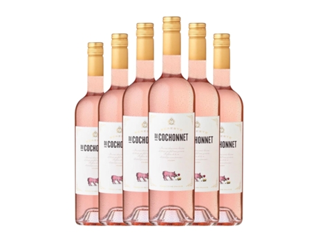 Vinho rosé LE COCHONNET Rosé Grenache Vin de Pays Languedoc Reserva (0.75 L - 6 Unidades)