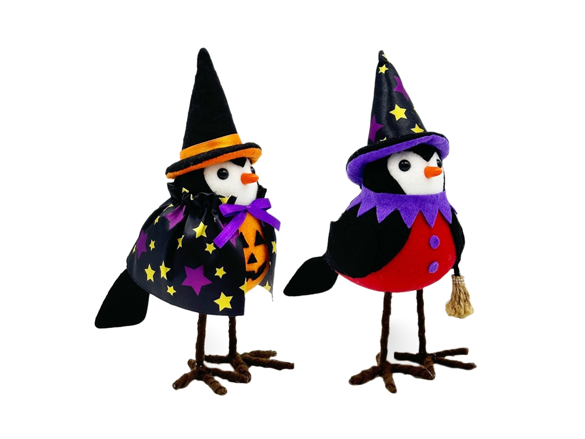 Bird a Style e Bird B Style 2 Peças para Halloween LAXISCREED
