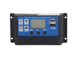 Controlador de Carga Solar 20A 12V 24V Parâmetro de Exibição Lcd Do Regulador de Bateria Do Painel Solar Inteligente 256