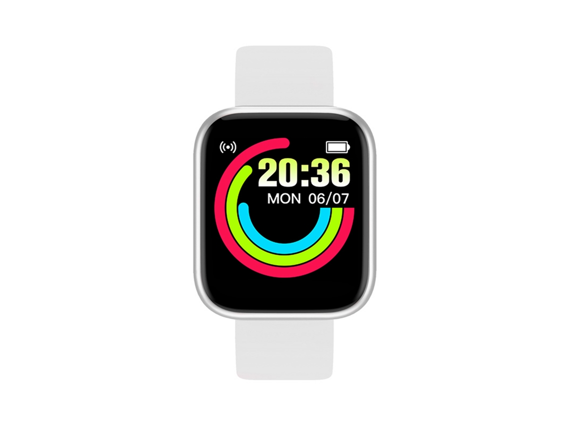 Pulseira esportiva com monitoramento cardíaco, pressão, tela colorida EOOCOO