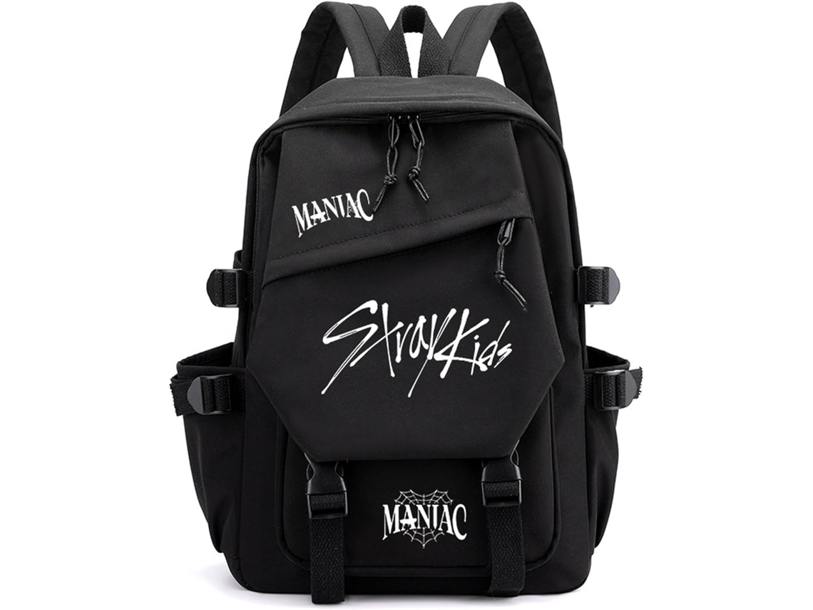 Mochila Roffatide Kpop Stray Skz Para Meninos E Meninas Com Vários Compartimentos Presente Fãs Stay