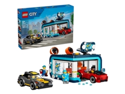 Lego® 60497 City - Túnel de Lavagem de Carros com 2 Carrinhos de Brinquedo