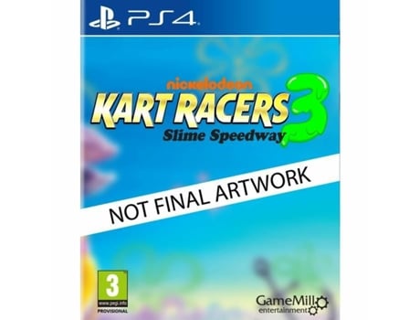 Jogo PS4 Nickelodeon Kart Racers 3: Slime Speedway