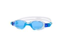 Óculos de Natação Unissex Adulto Spectra Logo Tamanho Único Transparente/ Azul/ Turquesa// AQUAFORGE
