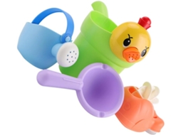 Brinquedos de Banho para Meninos e Meninas Escavadeira, Frasco de Shampoo para Chuveiro, CHABERLU