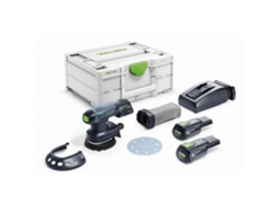 Lixadeira Excêntrica Híbrida Etsc 125 3.0 I-Plus Sem Fio Bateria 18V 10000 Rpm 125 Cm2 FESTOOL