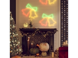 Vidaxl Figuras De Sinos De Natal Com 72 Luzes Led 3 Pcs 50x56 Cm