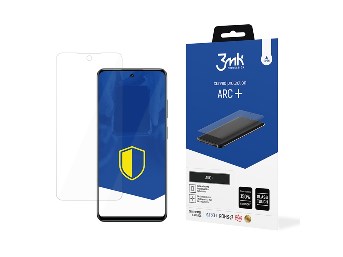 Película 3mk Arc Para Realme C63 5g, Proteção Contra Arranhões E Flash, Antirreflexo