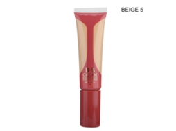 Base Líquida Escondedor Impermeável Reparador Nutritivo Bege 5