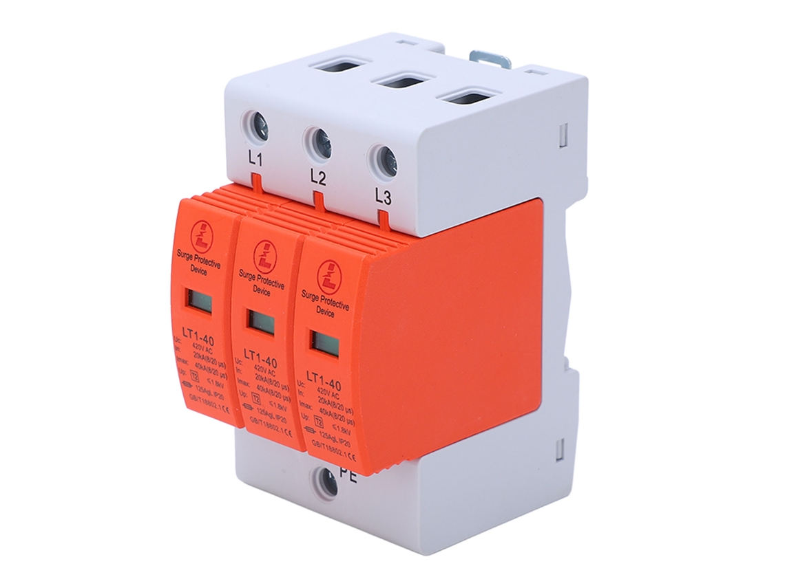 Dispositivo Protector De Sobrecarga Ac420v 20‑40ka 3p Para Hogar