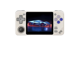 Console de videogame portátil, tela IPS de 3,5 polegadas, bateria de 2800 mAh, 128 GB, cinza Slowmoose