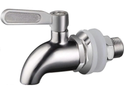 Torneira Para Barril, Dispensador De Bebidas, Para Cerveja, Para Vinho, Aço Inoxidável E Tamanho De 16 Mm