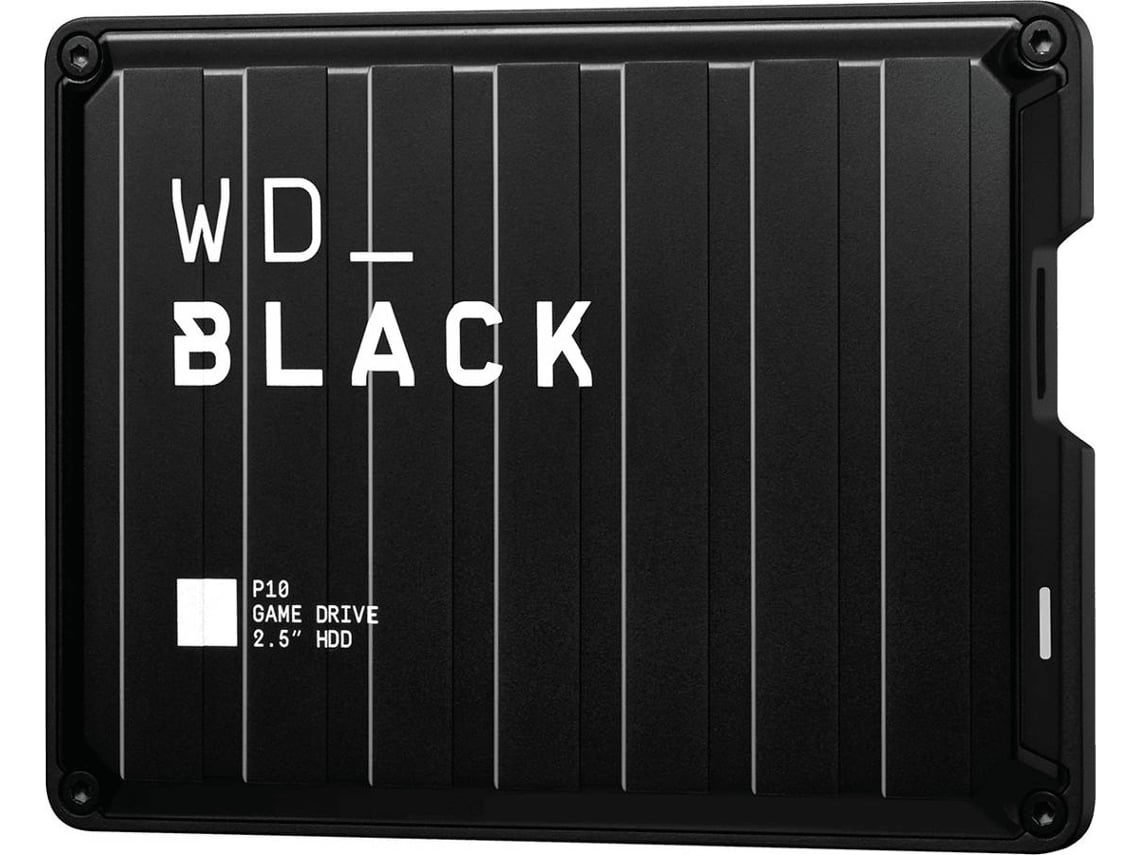 Disco HDD Externo WD_Black P10 Game Drive 4TB (Preto - 4 TB - USB 3.2)